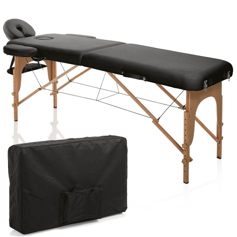 Table de massage pliante bois